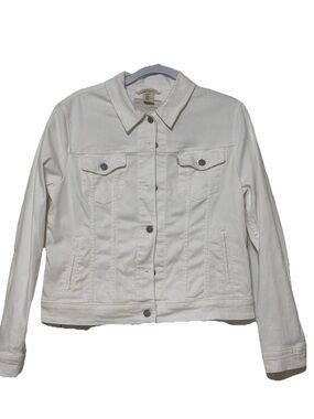 Levi’s White Denim Jacket